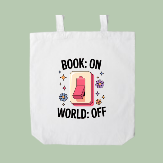 The 'Book: On–World: Off' ✿