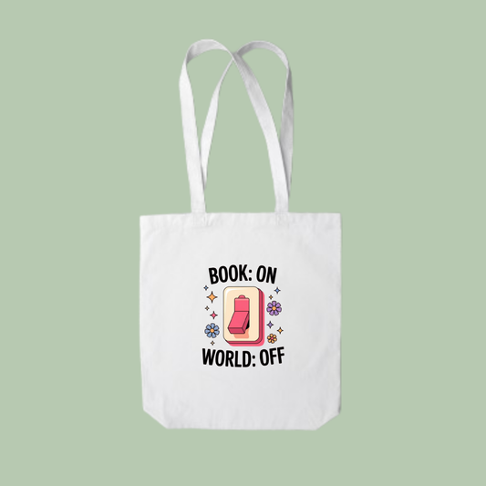 The 'Book: On–World: Off' ✿