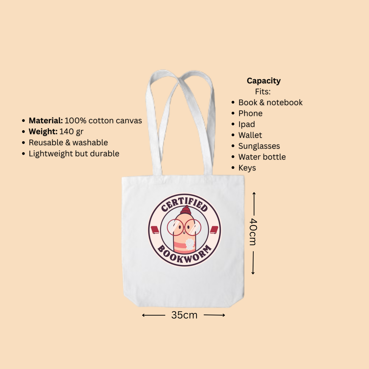 The "Certified Bookworm" ✿