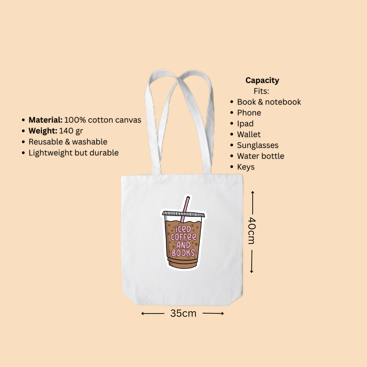 The "Iced Coffee & Books" ✿
