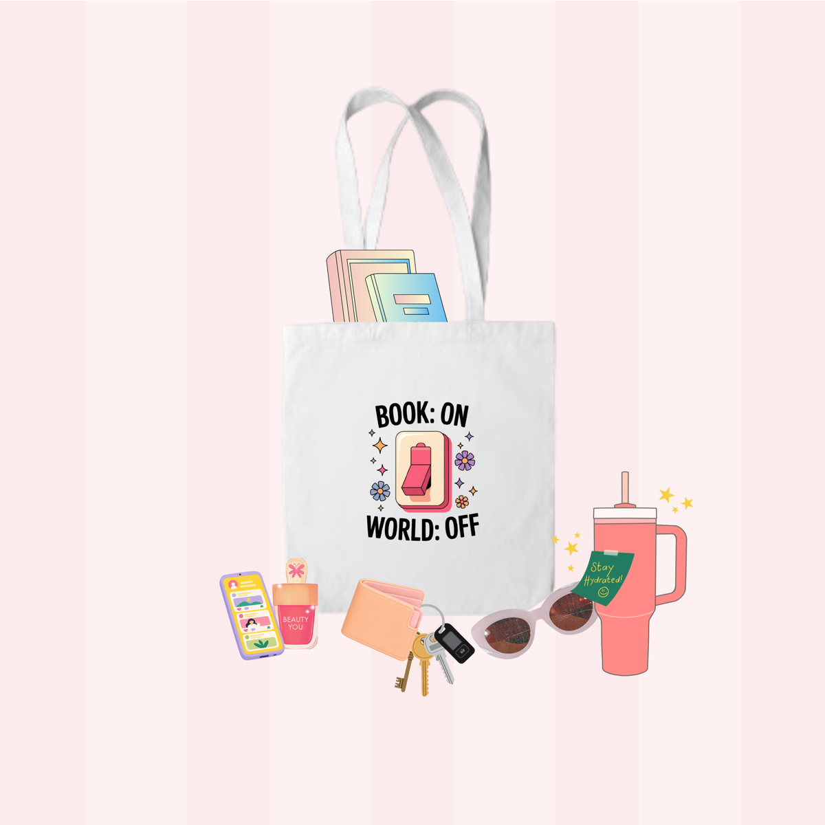 The 'Book: On–World: Off' ✿